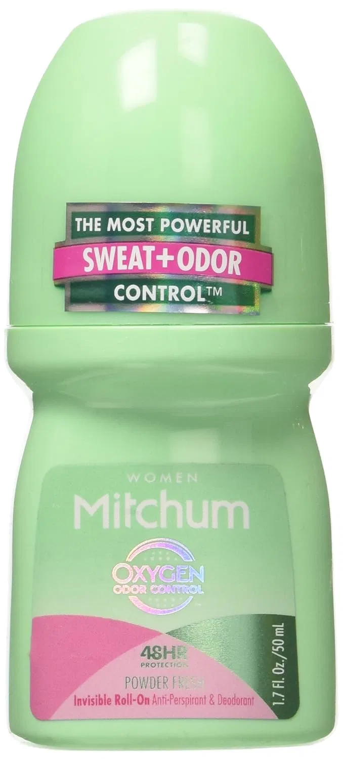 Роликовый антиперспирант и дезодорант Powder Fresh, Mitchum, набор 6 шт. по 50 мл