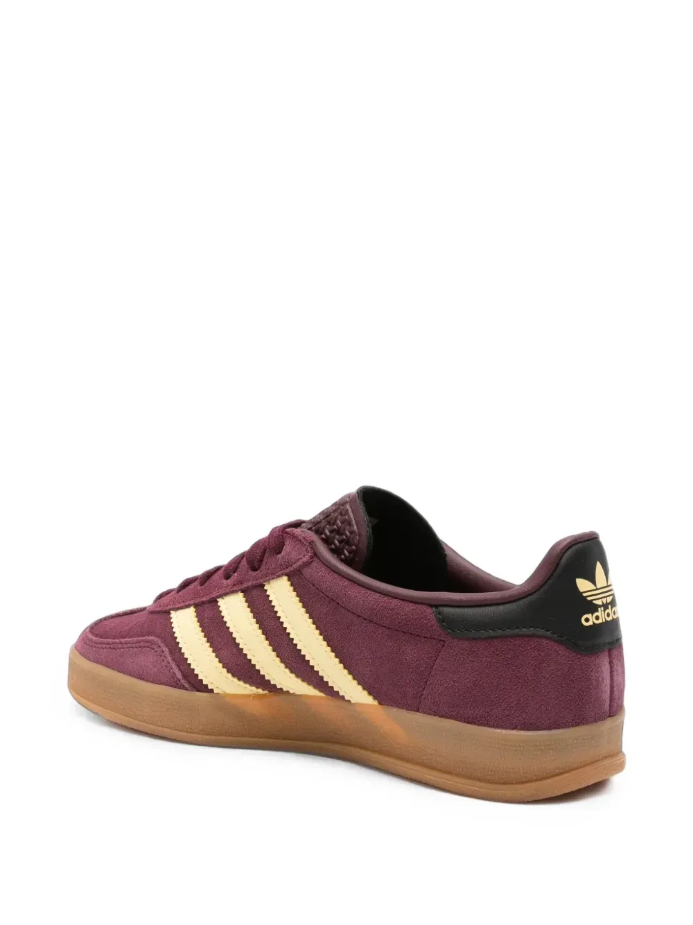 Кроссовки на шнуровке Gazelle Indoor J adidas Kids, фиолетовый — фото 2