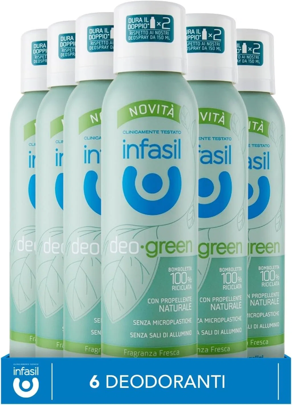 Дезодорант аэрозольный Fresh Fragrance Italian Gourmet E.R., набор 6x125 мл + Polpa 400 г — фото 2