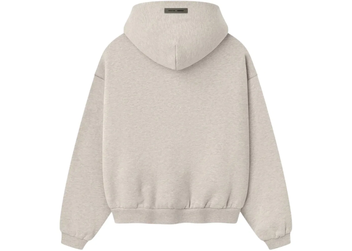 Детский худи из флиса Fear of God Essentials Kids Classic Fleece Hoodie, Heather Stone — фото 2