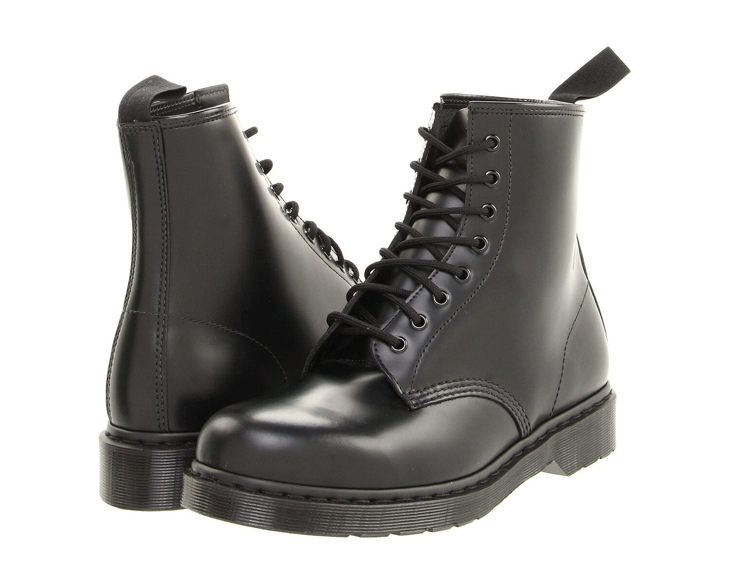 Ботинки мужские Dr. Martens 1460 Mono Boot высокие черные — фото 3