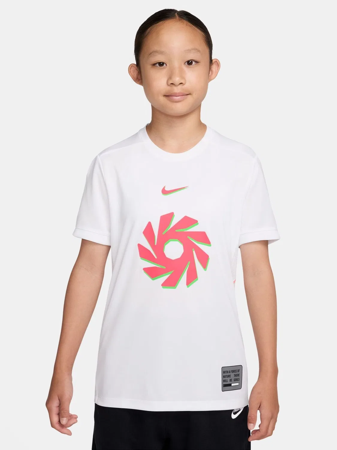 Футбольная футболка Erling Haaland Academy Dri-FIT Nike, белый