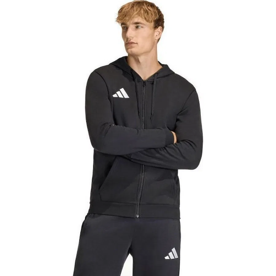Свитшот с капюшоном KF5945 ENT26 Fz adidas, Черный