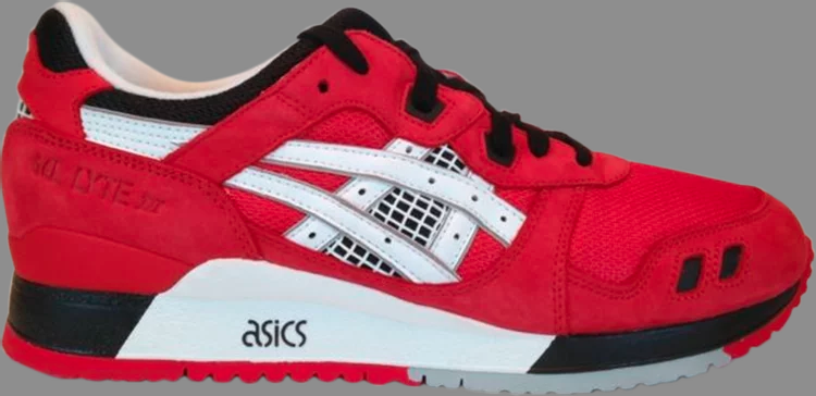 Кроссовки gel lyte 3 Asics, красный - фото