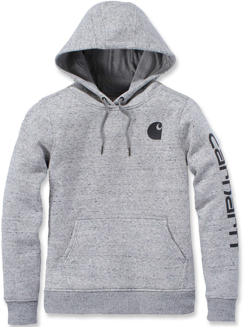 

Толстовка женская Carhartt Clarksburg Logo, серый