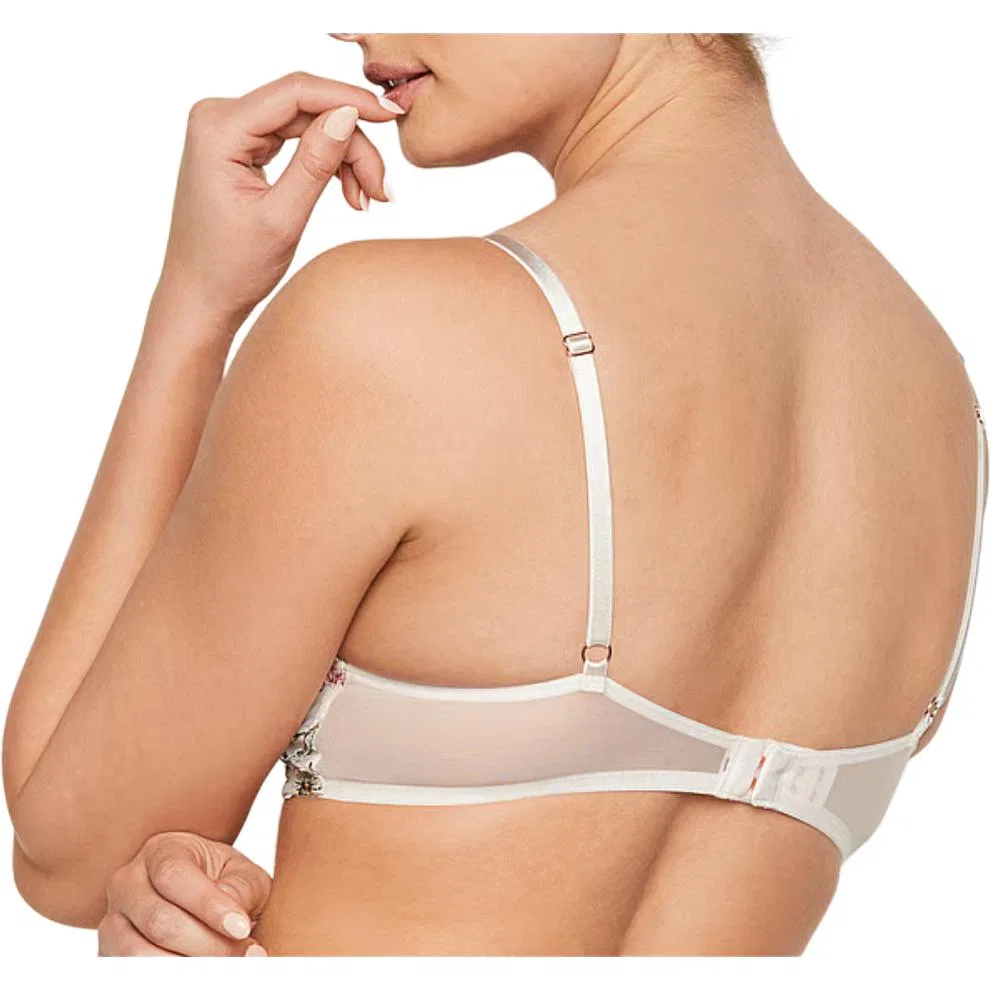 Женский комплект нижнего белья с цветочным принтом Victoria's Secret, White Floral — фото 4
