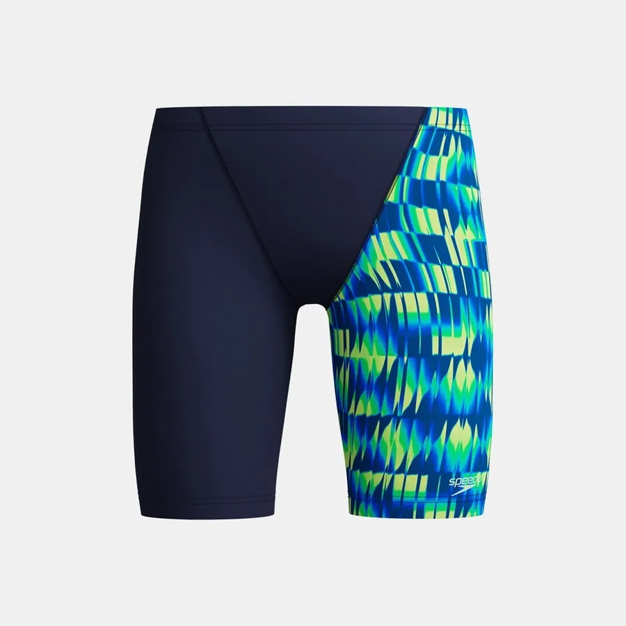 Плавки-джаммер с принтом Speedo Print V-Cut Jammer, Темно-синий