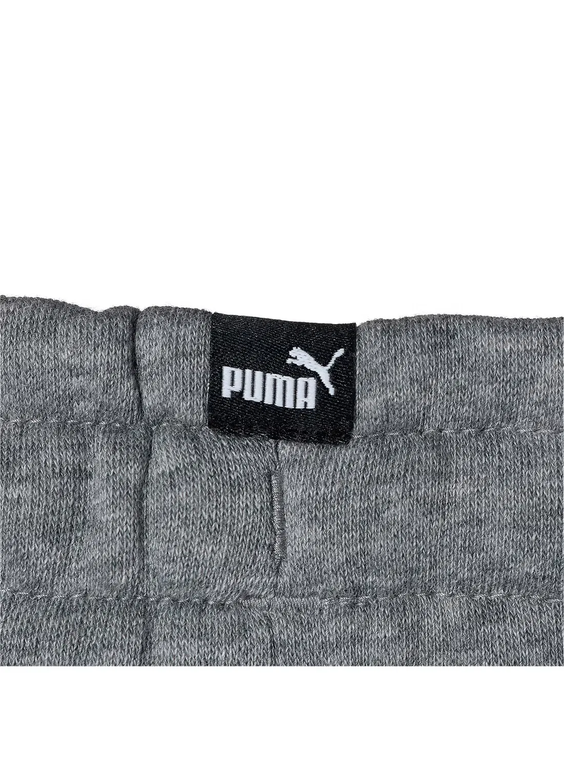 Шорты из футера с посадкой выше колена Essentials youth kids boys Puma, серый — фото 4