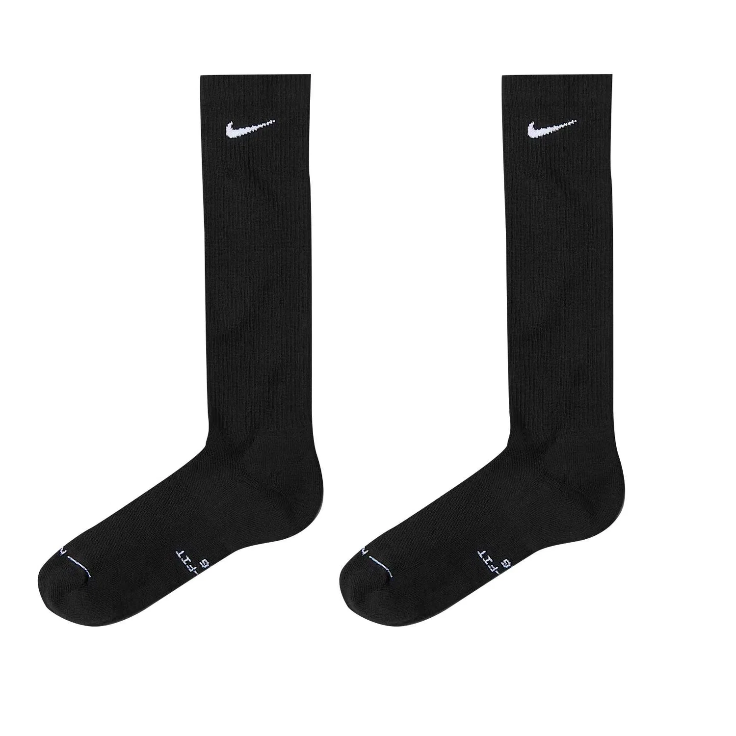 Комплект носков с принтом Nike, Black/White
