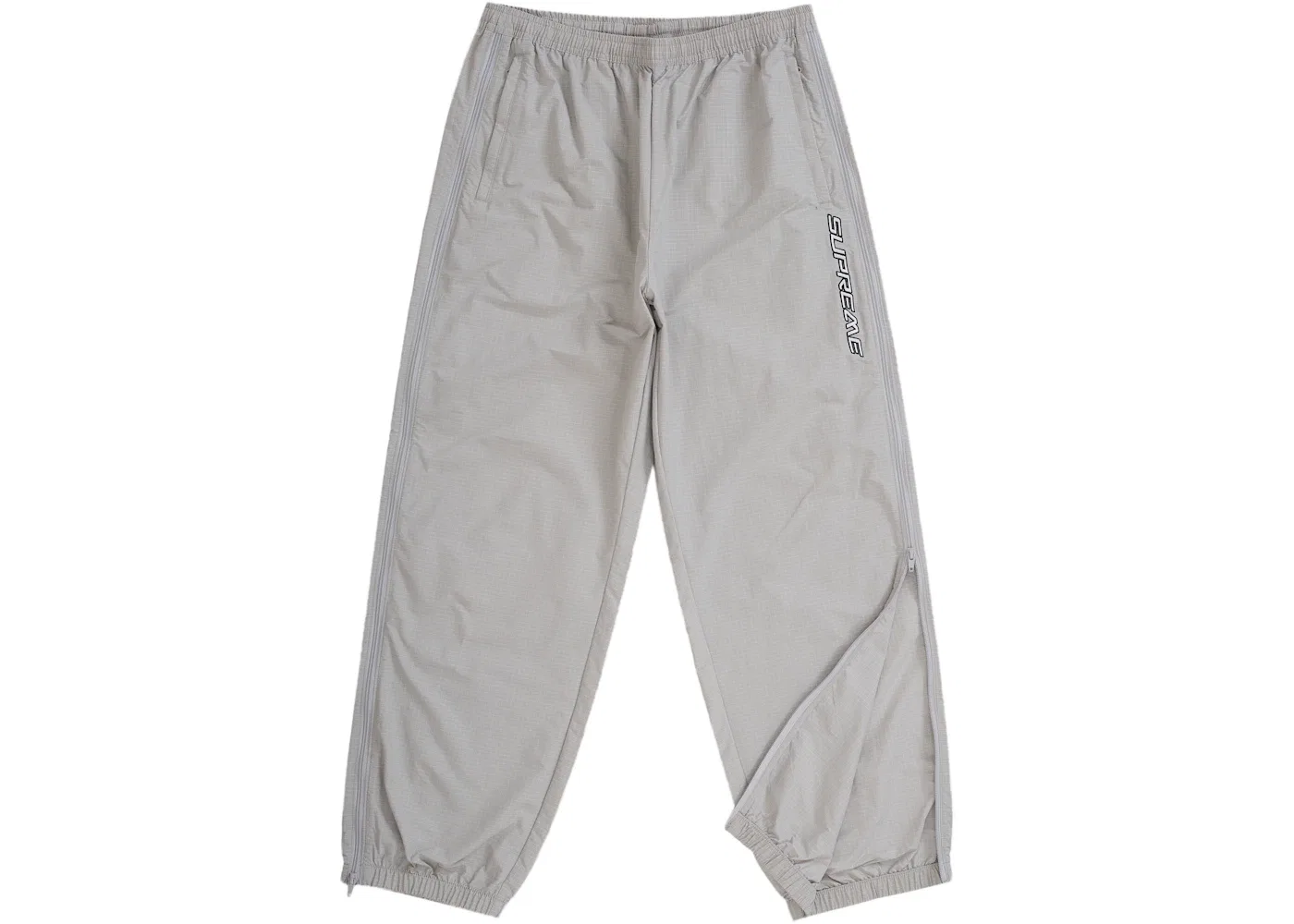 Мужские штаны с принтом Ripstop Warm Up Pant Supreme, Grey — фото 2
