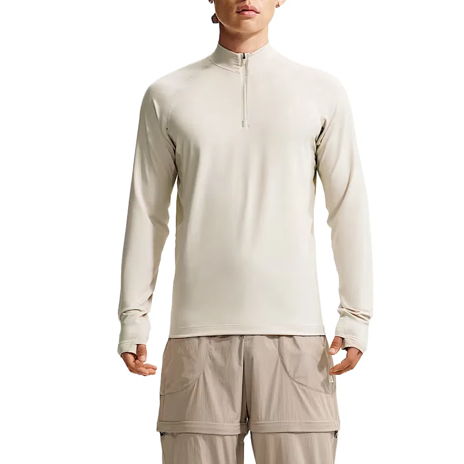 Мужская футболка с быстросохнущей тканью Nike ACG DRI FIT, Light Earth Brown/Milk White II/Light Red/Mountain White