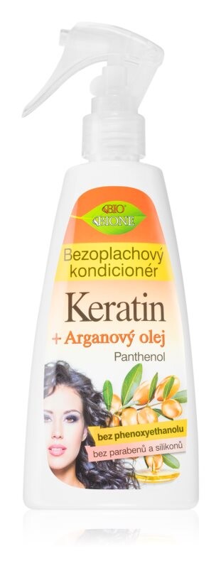 

Несмываемый спрей-кондиционер Bione Cosmetics Keratin + Argan