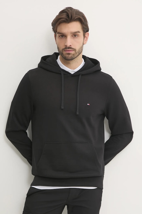 

Хлопковая толстовка Tommy Hilfiger, черный