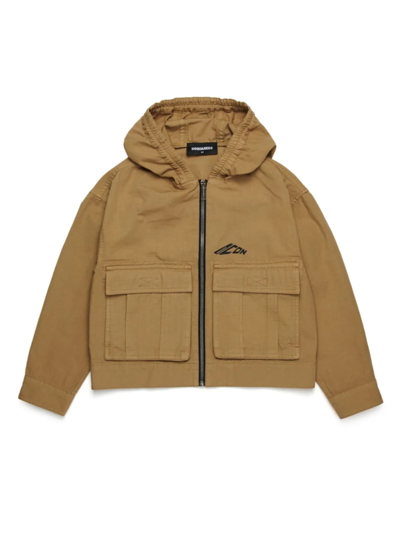 

DSQUARED2 KIDS бомбер с принтом Icon, нейтральный