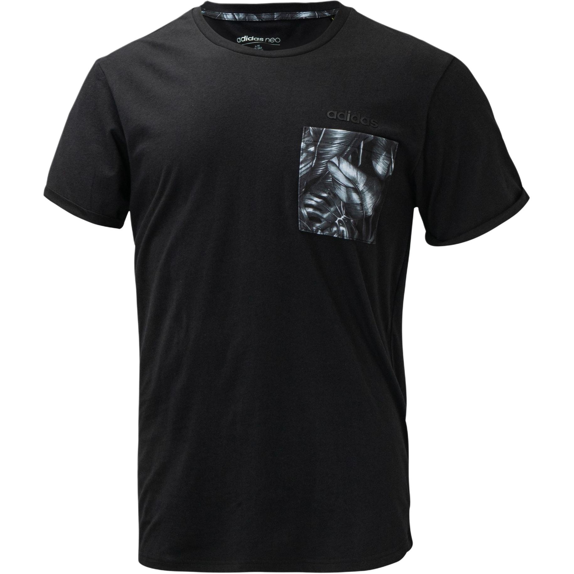 

Adidas Neo Футболка M Fav Tee Art 2 мужская black, Черный, Adidas Neo Футболка M Fav Tee Art 2 мужская black