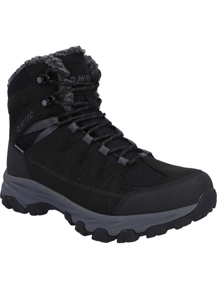 

Hi-Tec Утепленные водонепроницаемые ботинки «Boulder» черного цвета