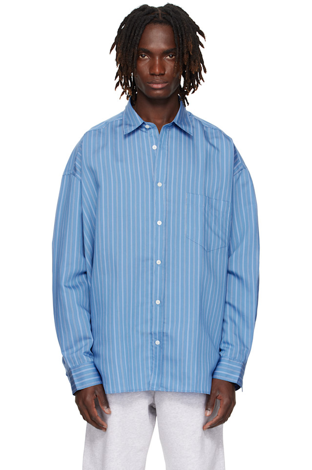 

Acne Studios Синяя рубашка на пуговицах