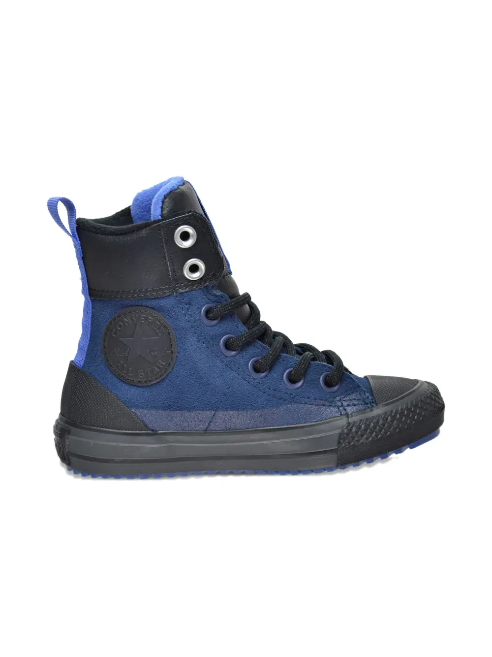 Кроссовки Chuck Taylor All Star Asphalt "темно-синие/кислородно-синие/черные" Converse Kids — фото 2