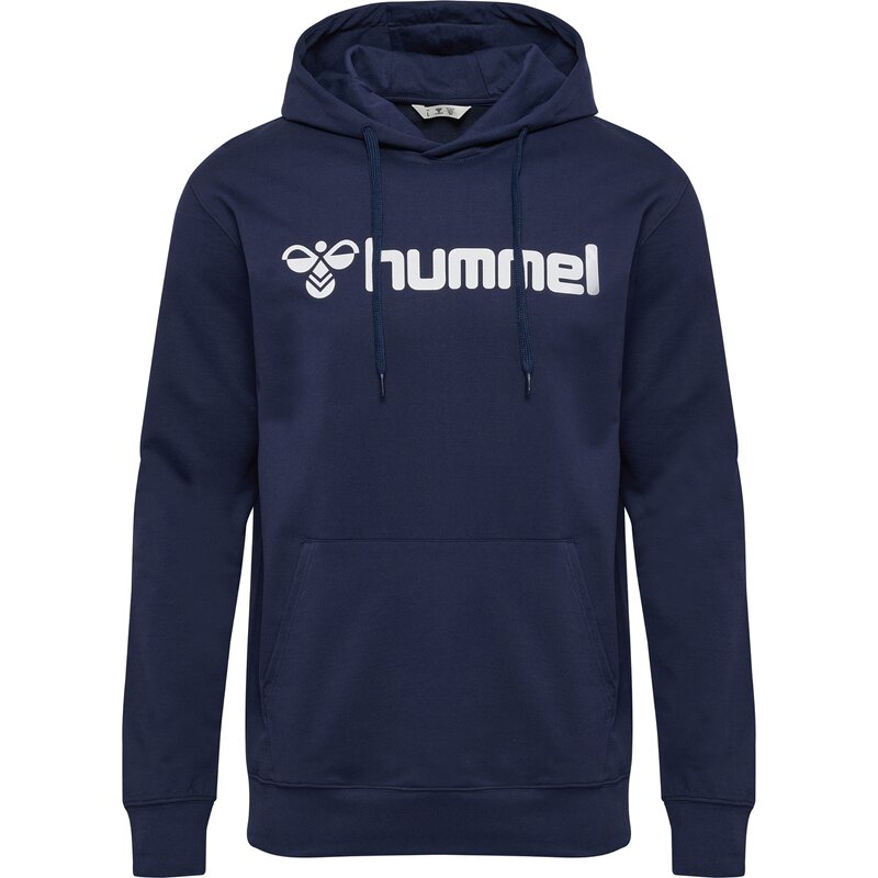 

Толстовка с капюшоном и логотипом hmlgo 2.0 Hummel, синий