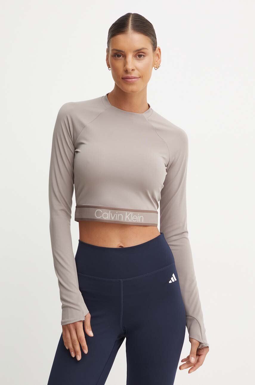 

Треккинговые кроссовки с длинными рукавами Calvin Klein Performance, бежевый