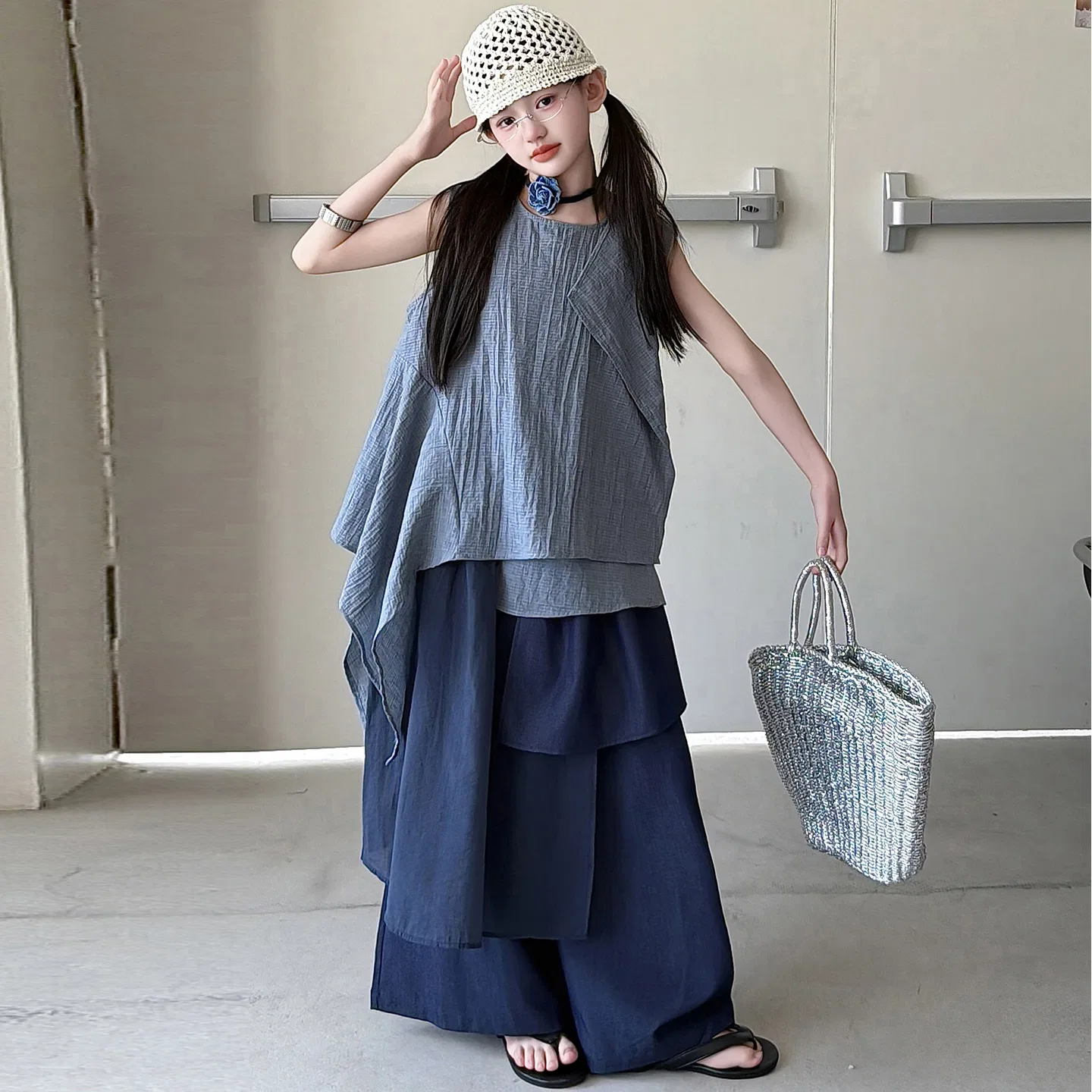 Детская спортивная одежда Casual с круглым вырезом Disney, Gray — фото 4