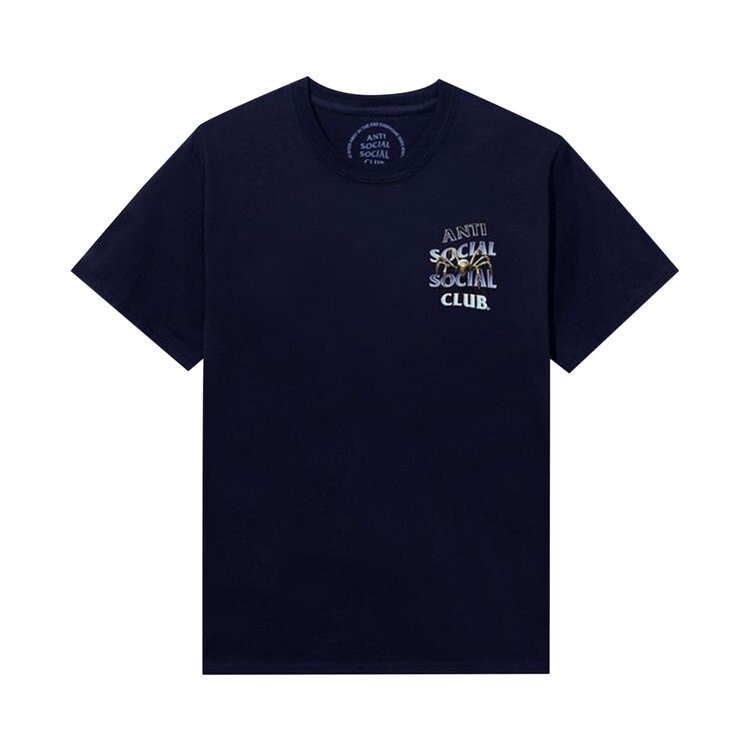 

Футболка Anti Social Social Club Crawl To Me Tee, темно-синий