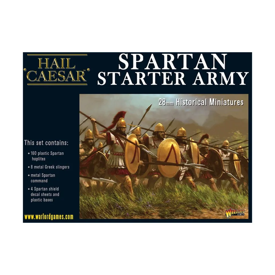 

Спартанская стартовая армия, Hail Caesar - Spartans (28mm)