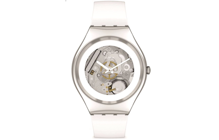 

SWATCH Часы Unisex 38mm Silver Watch SYXS138, Silver