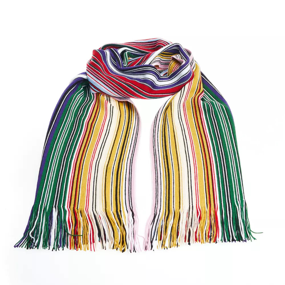 

Многоцветный шерстяной женский шарф Missoni