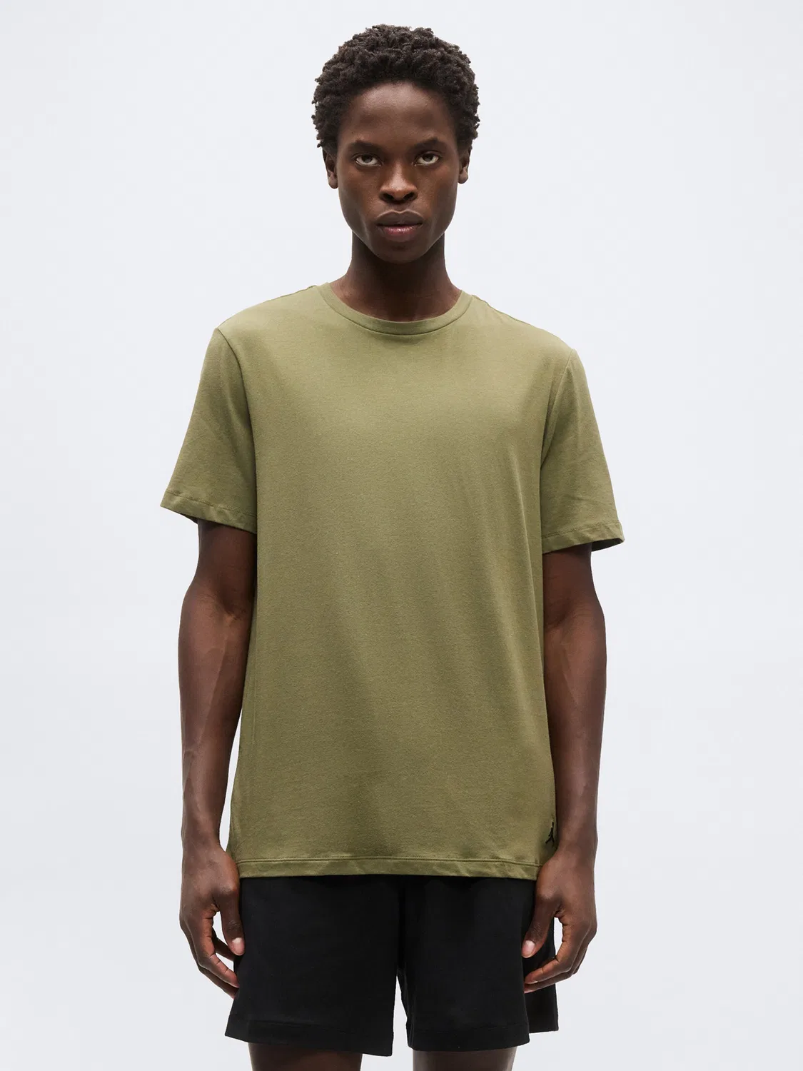 Футболка 'FLIGHT' Jordan, Olive/Black — фото 3