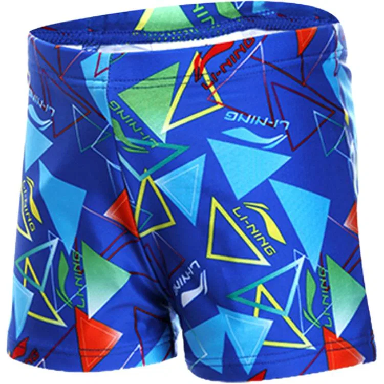Плавки детские Li-Ning разноцветные синие — фото 3
