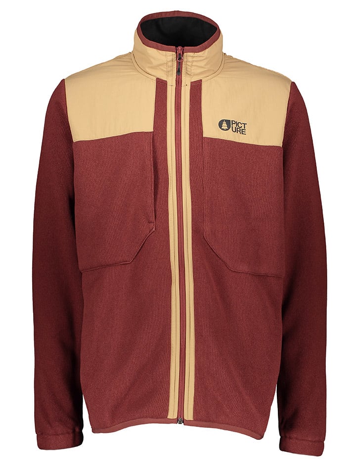 

Флисовая куртка PICTURE Fleecejacke Dauwy, красный