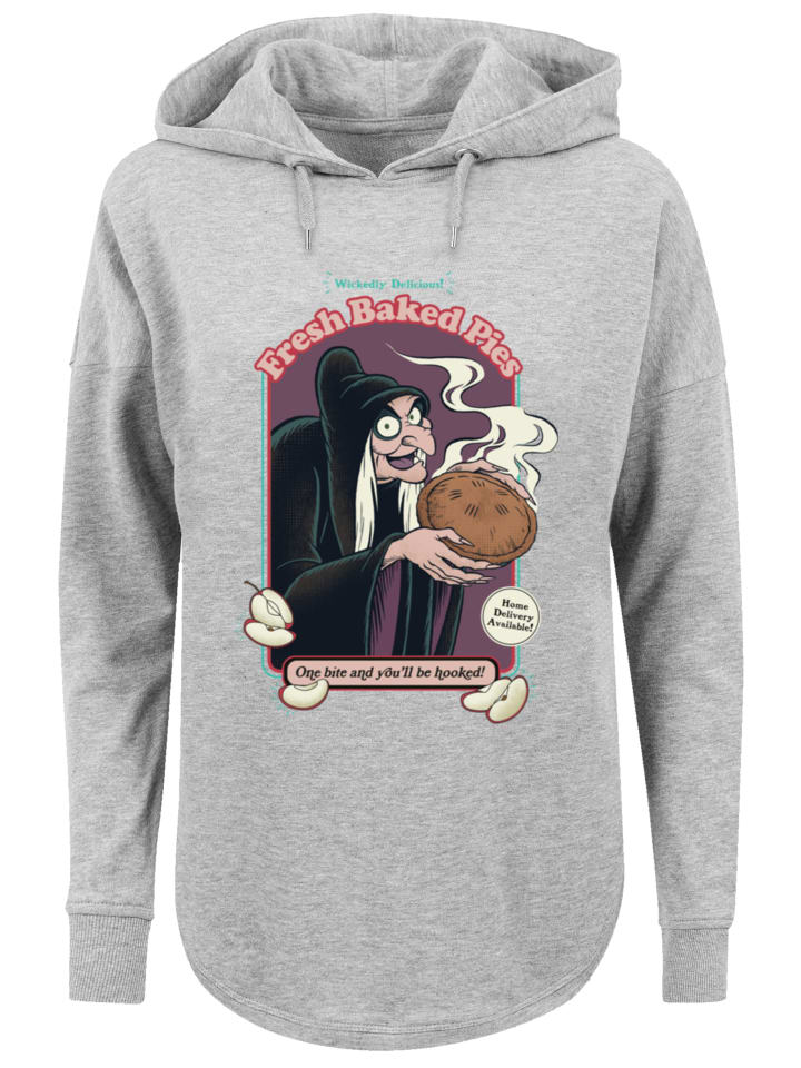 

Пуловер F4NT4STIC Oversized Hoodie Disney Villians One Bite Fresh Baked Pies, серый