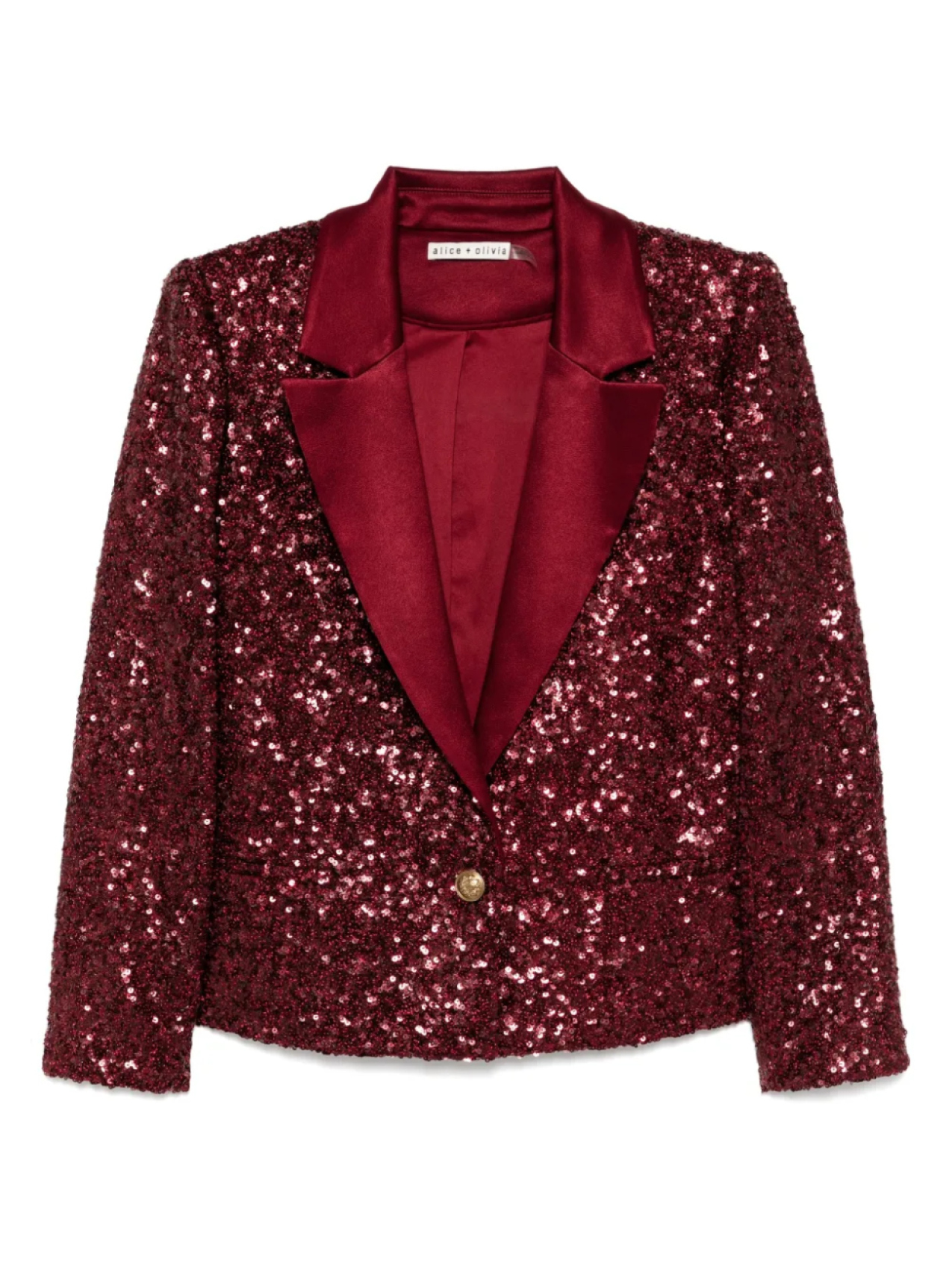 

Элис + Оливия Девин блейзер Alice + Olivia, красный