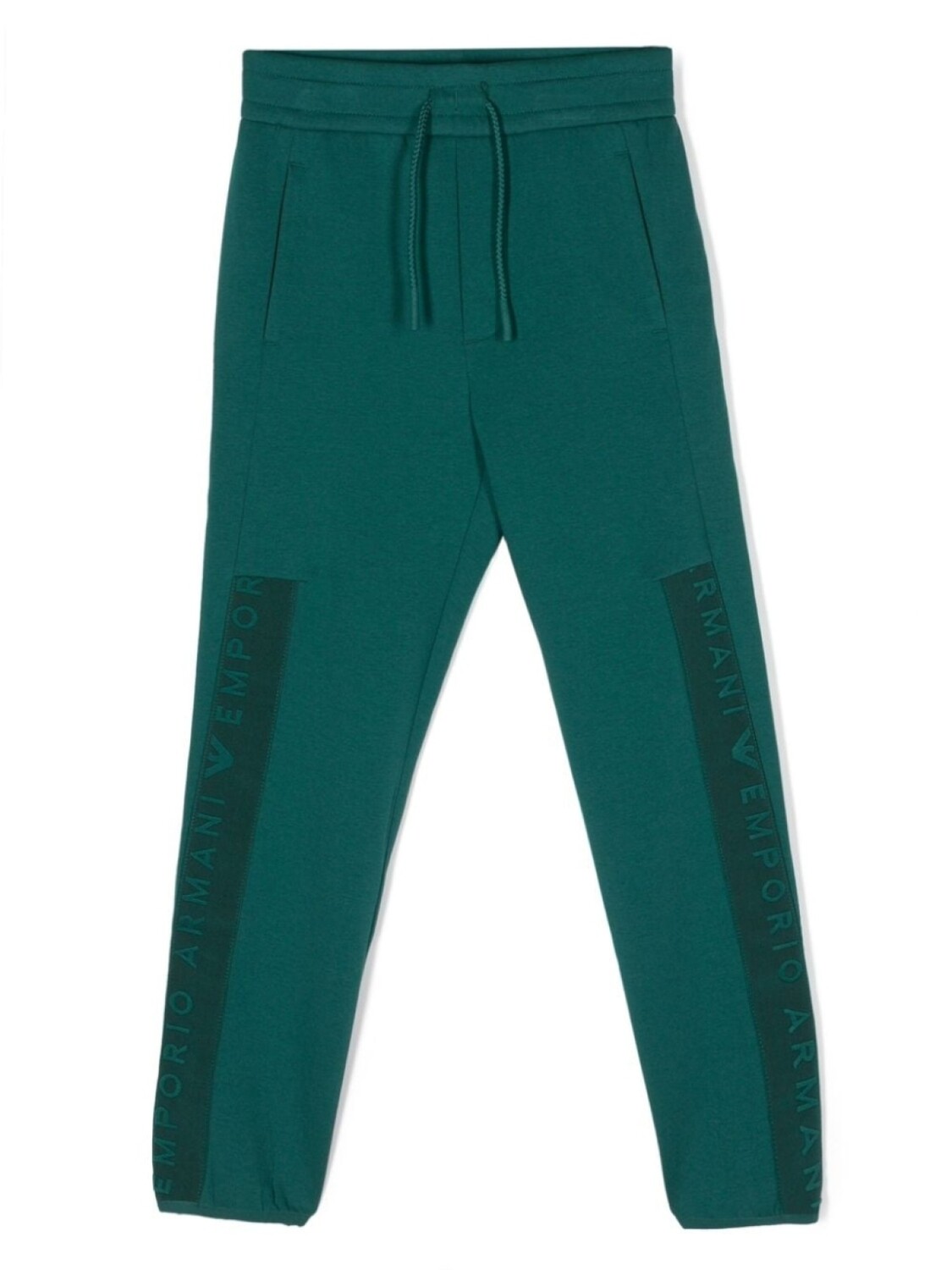 

Emporio Armani спортивные брюки с тисненым логотипом, зеленый