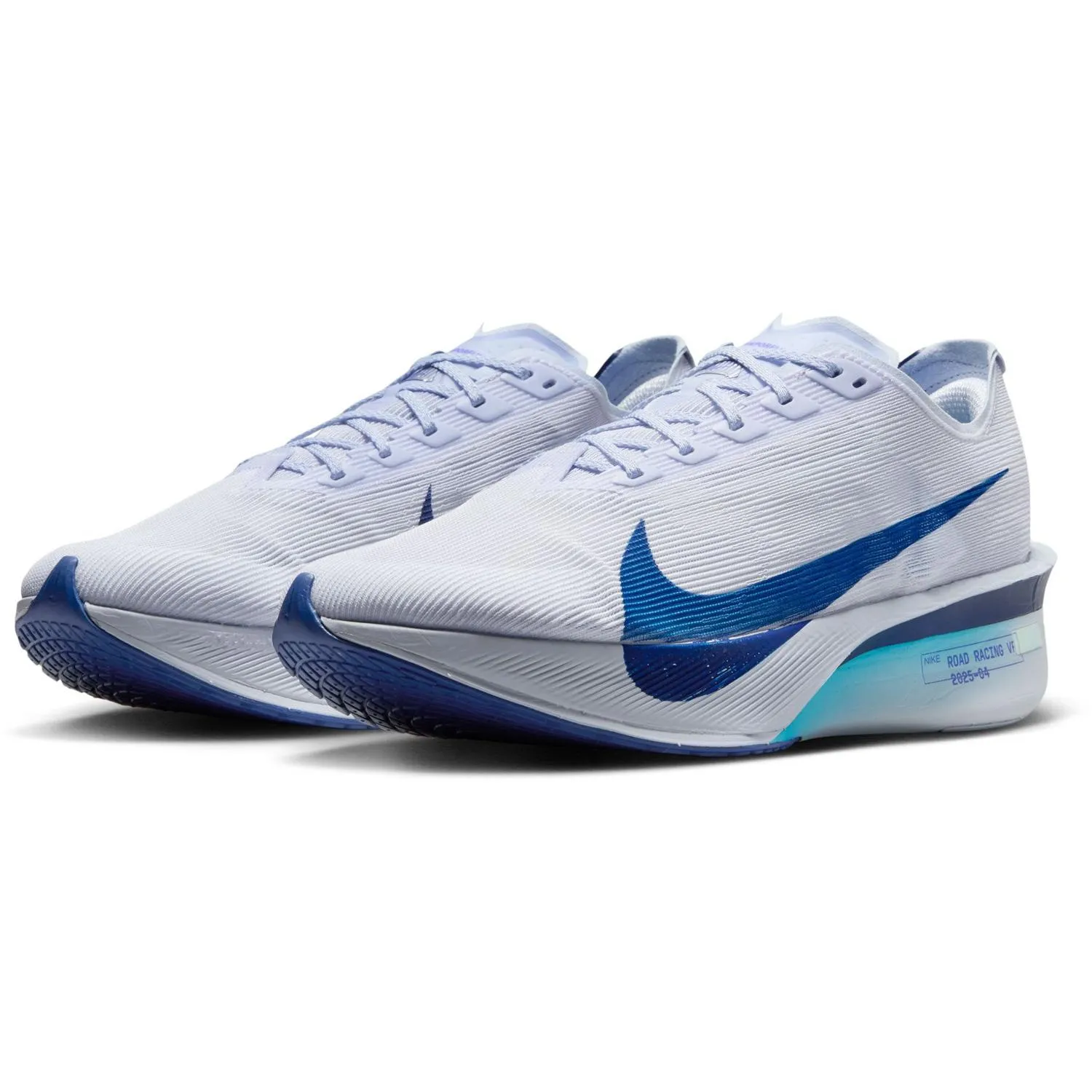 Мужские дорожные беговые кроссовки ZoomX Vaporfly 4 Nike, Ghost/Blue Void/Persian Violet — фото 3