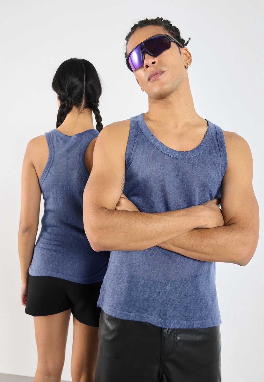 

Майка UNISEX YOURTURN, синий