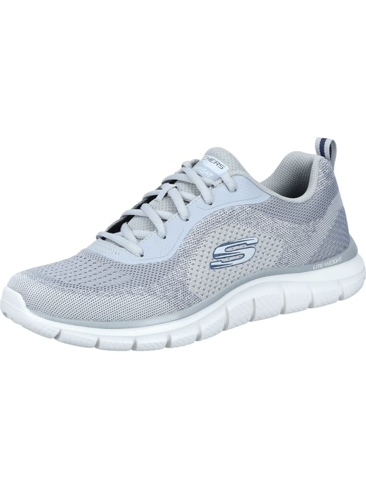 

Кроссовки на шнуровке Skechers, серый