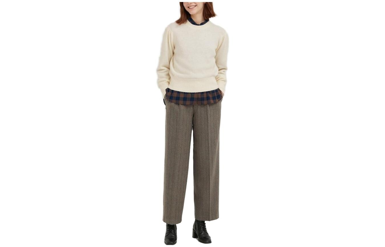 

UNIQLO Женские повседневные брюки, цвет Chestnut