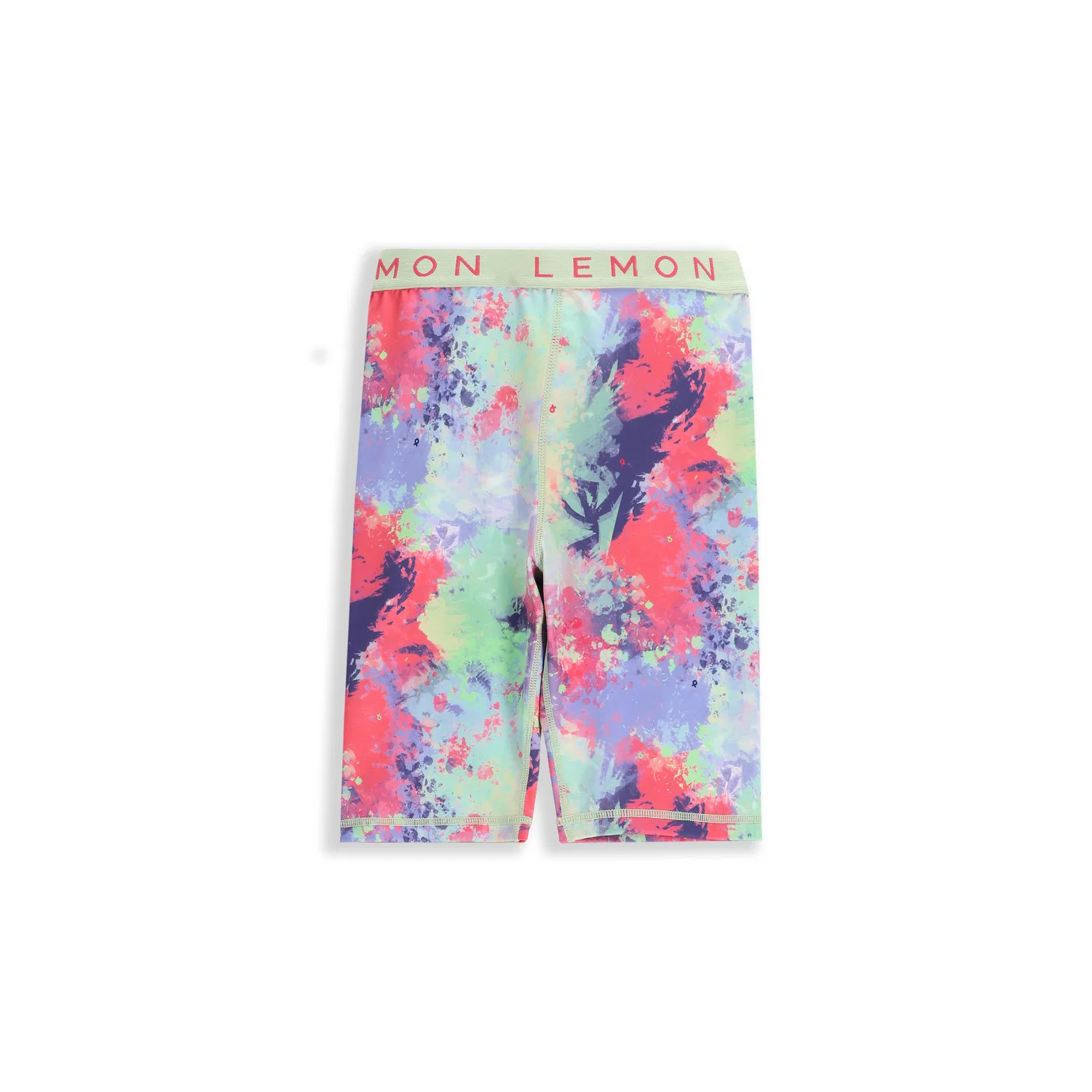 Детские леггинсы с принтом Kinder Radlerhose Leggings kurz WL5 Lemon Explore, Bunt — фото 4