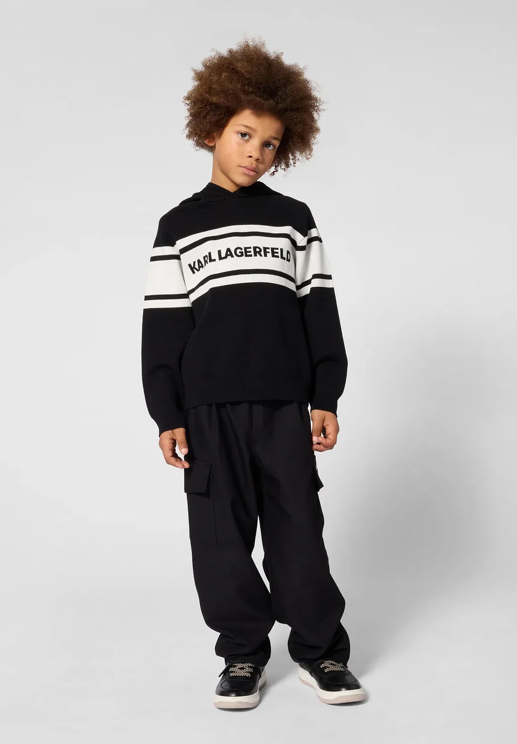Pantalon - спортивные штаны Karl Lagerfeld Kids, Black