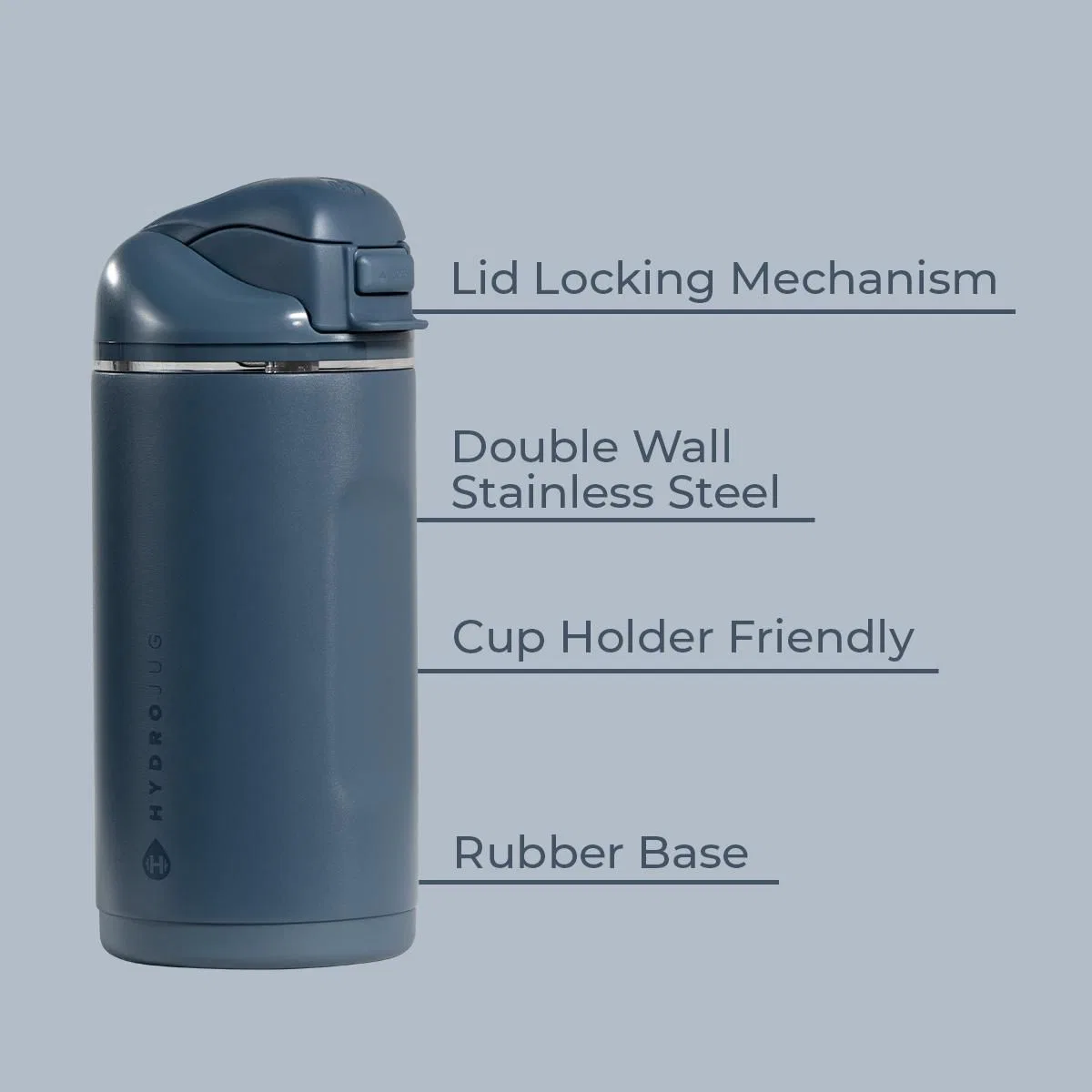 Детская бутылка для воды 0,4 л с трубочкой и поильником Ease2o HydroJug, Cascade — фото 2