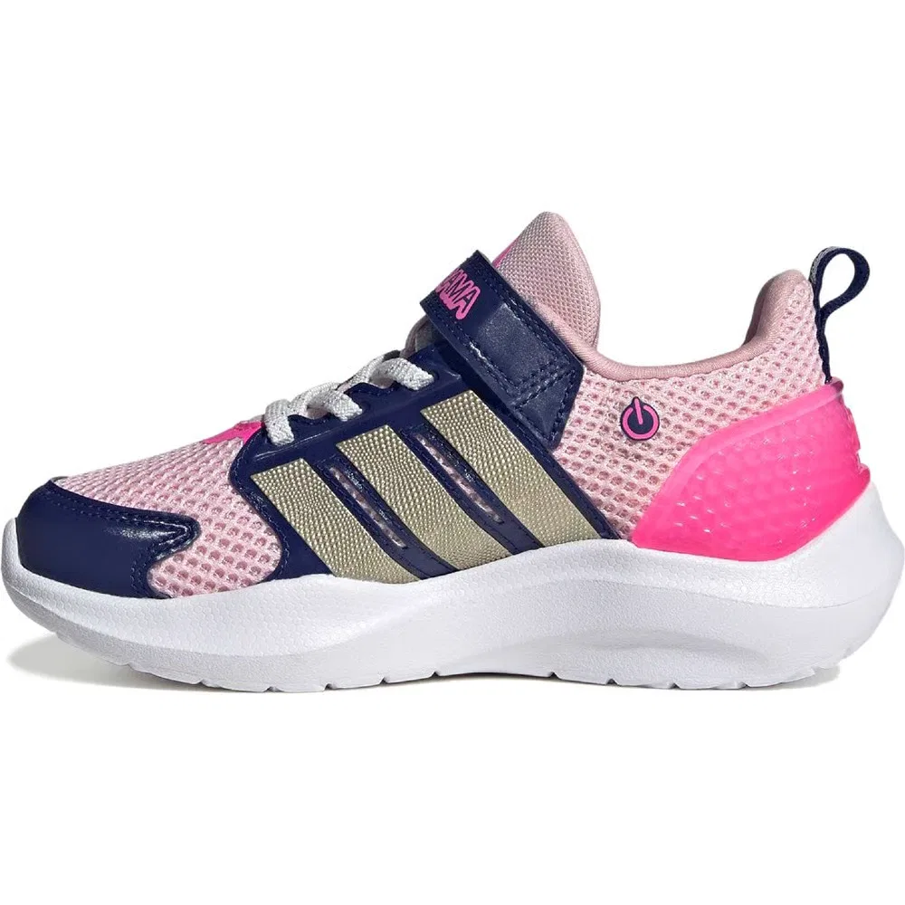 Детские кроссовки Lightorama Runner на эластичных шнурках Adidas, Pink/Pink/Pink — фото 3