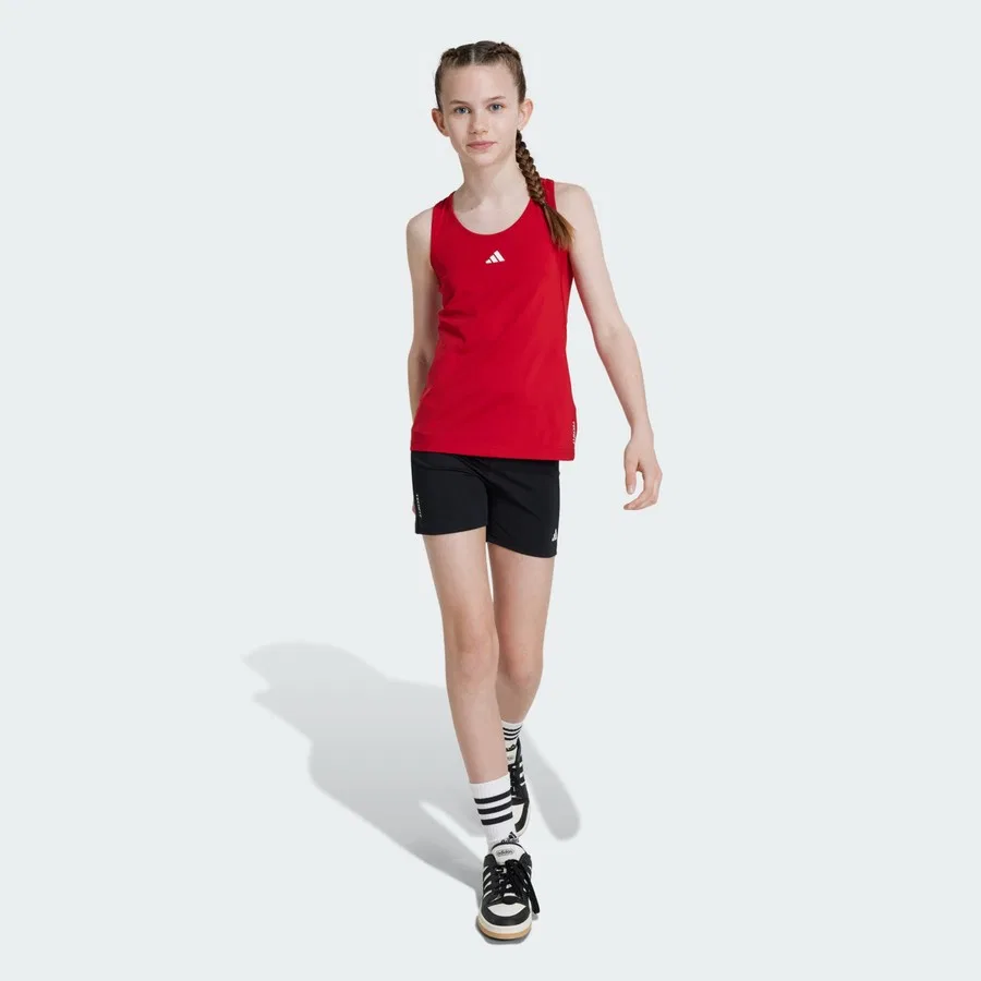 Спортивные леггинсы TECHFIT Short Tights adidas, Черно-белый