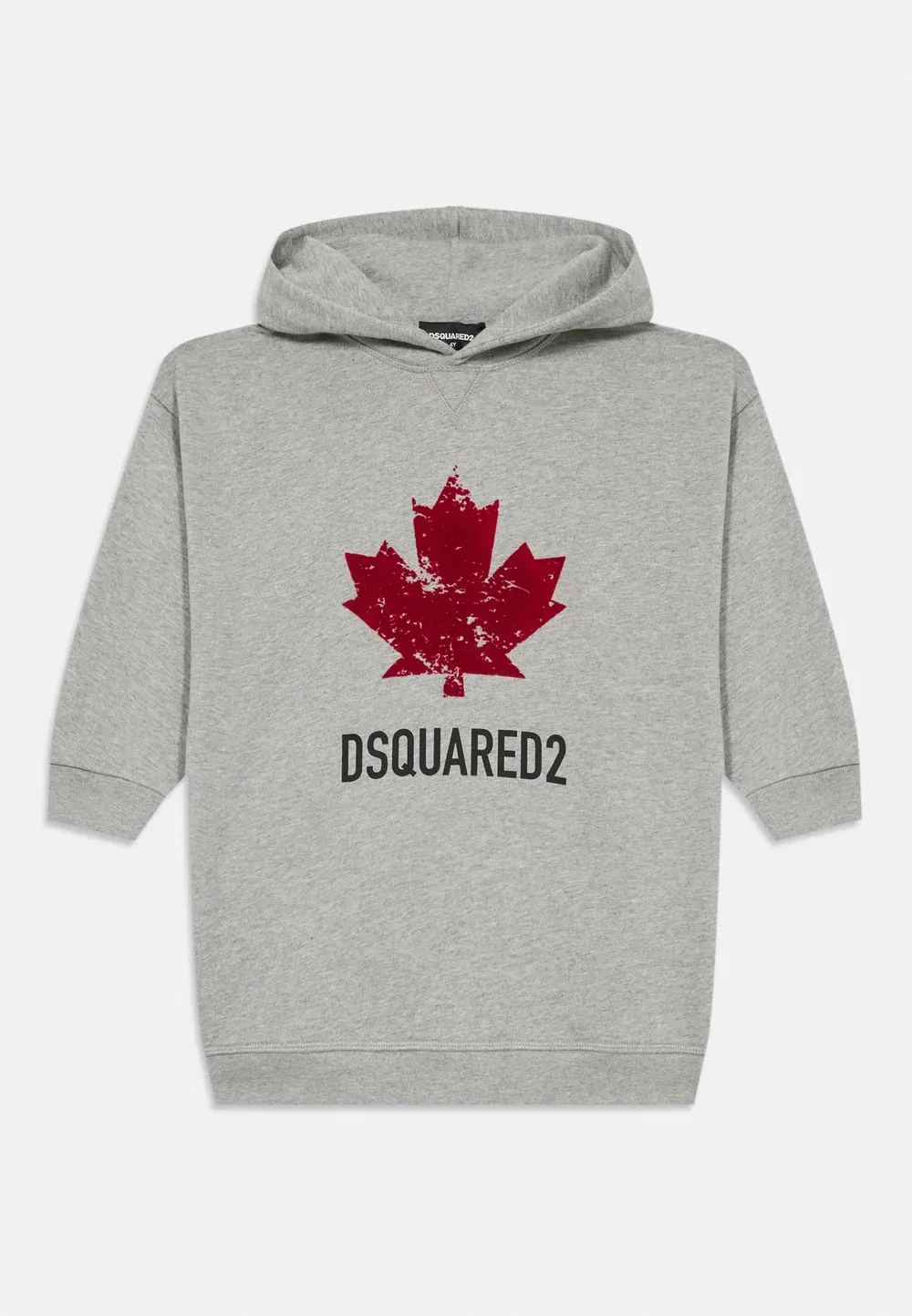 Платье из трикотажа Dsquared2, Light Grey Melange — фото 3