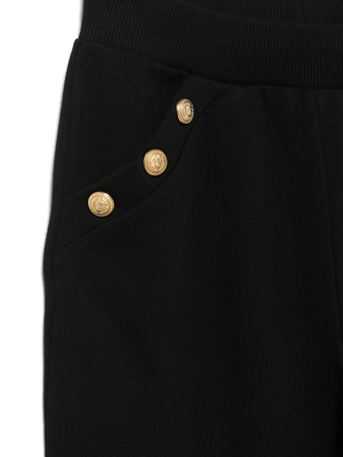 Balmain Черные брюки для спортивного костюма — фото 3