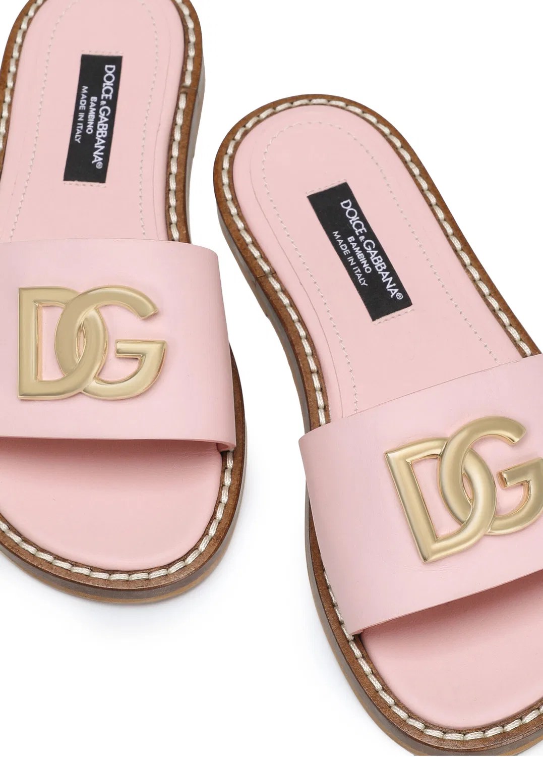 Сланцы Dolce&Gabbana, pink — фото 4