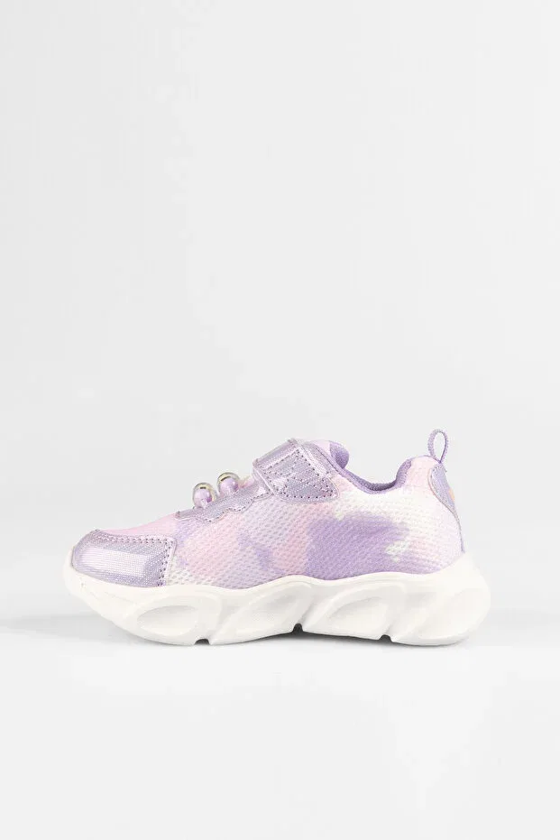Детские спортивные туфли для девочек со светящейся подошвой Gelato Vicco, Lilac — фото 2