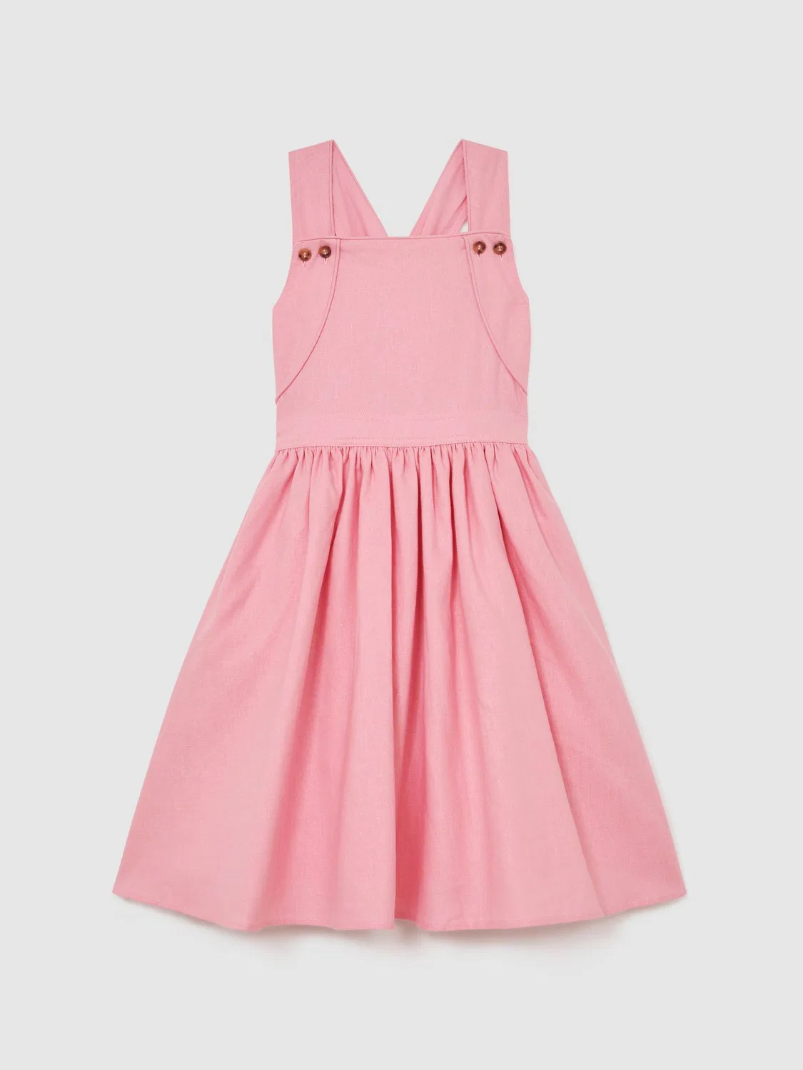 Платье миди с горошком, Matilda Reiss, розовый