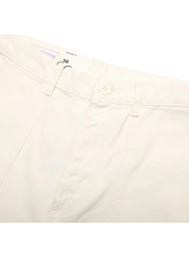 Джинсы свободного кроя с эффектом потертости Zara, белый — фото 4